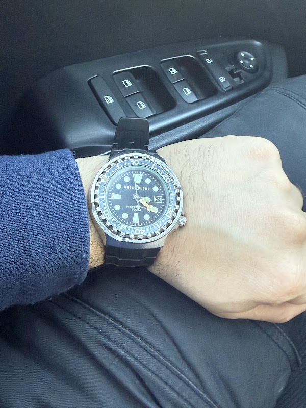 Vintage watches on display at West Point Grey Time Co